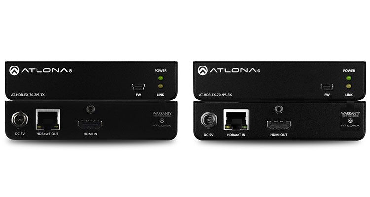 Atlona Ships HDR-Capable 4K HDMI-Over-HDBaseT Extender