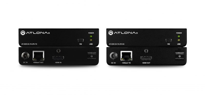 Atlona Now Shipping HDR-Capable 4K HDMI-over-HDBaseT Extender