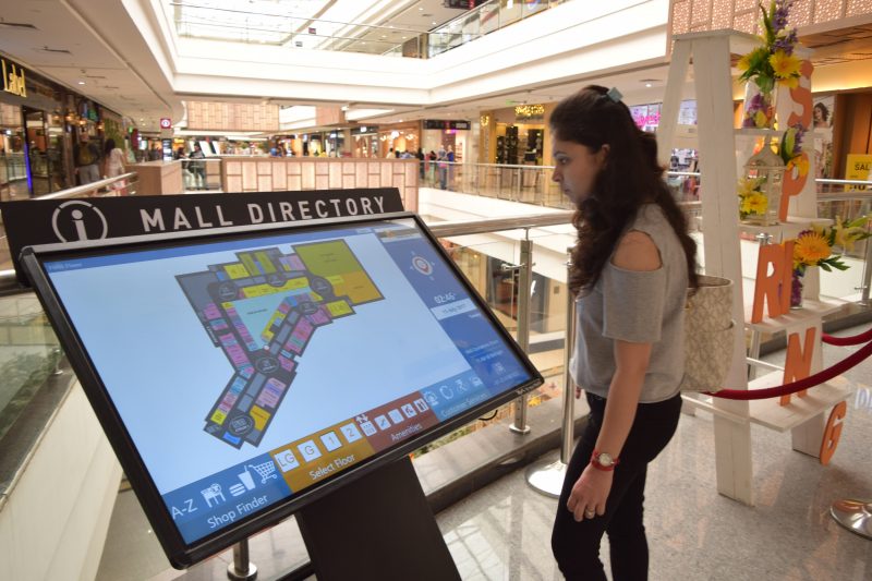 Xtreme Media Interactive Wayfinding for Phoenix Malls in India