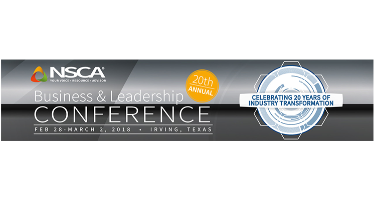 Registration Open for NSCA’s 20th annual Business & Leadership Conference