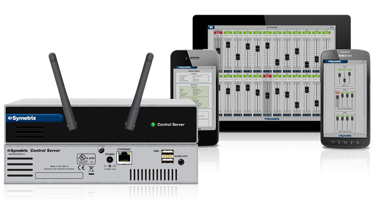 Symetrix Releases Control Server, USB Audio Card and Composer v5.6