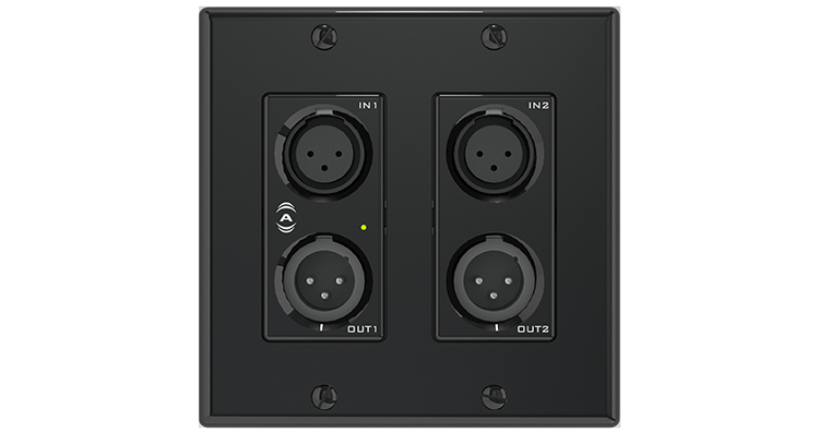 Biamp Now Has Dante Wall Plates for Tesira — Built By Attero