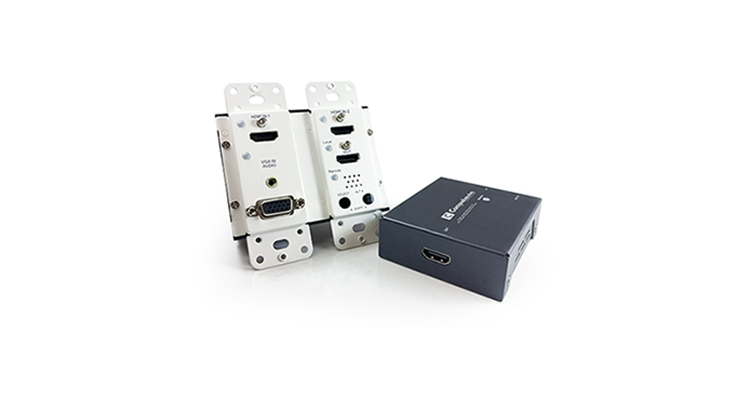 Comprehensive Intros New CHE-HDBTWP230K — HDBaseT Wall Plate Extender Kit