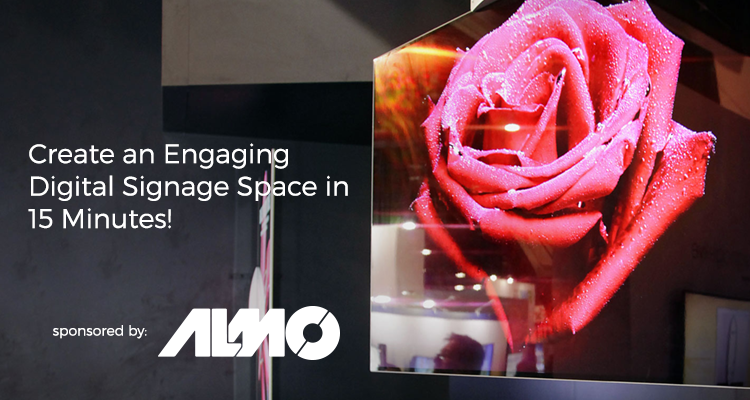 Create an Engaging Digital Signage Space in 15 Minutes!