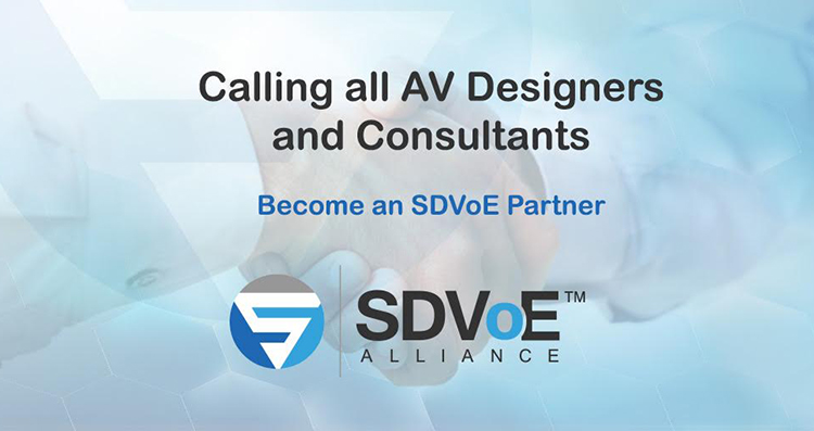 SDVoE Partner Consultant Program Announced — Kickoff Meeting to be Held at ISE 2018