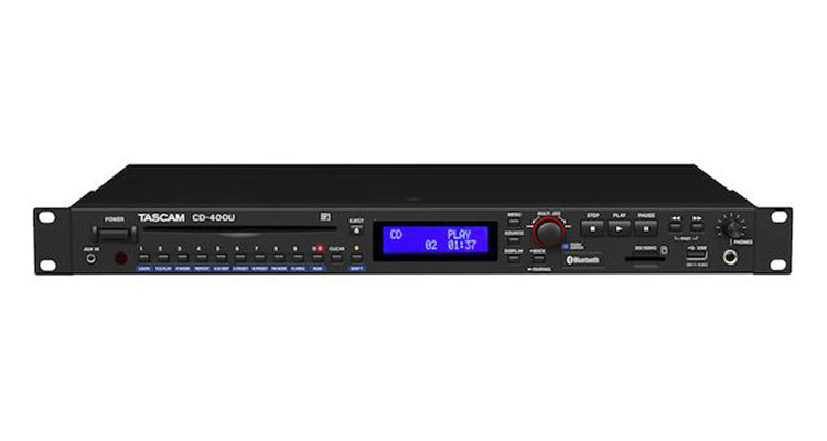 New TASCAM CD-400U Media Player Debuts