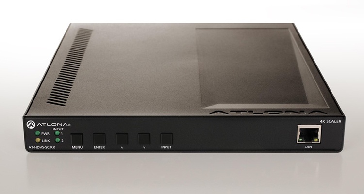 Atlona Showcases High Video Quality Scaling and Video Wall Edge Processing at ISE 2018 with New 4K HDBaseT Receiver