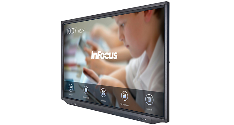InFocus Introduces Its Largest Open Android-Based Touch Display for Collaboration