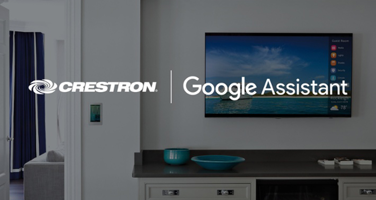 Crestron Adds Google Assistant for Voice Control of Custom Home Automation