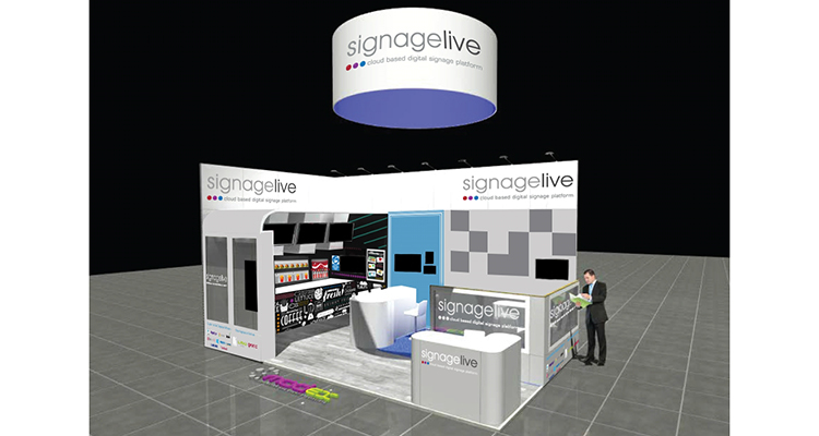 Signagelive Debuts ISE Plans