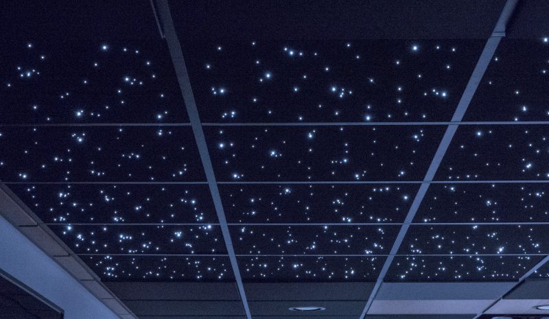 Acoustic Geometry Introduces Starfield Ceiling Tiles