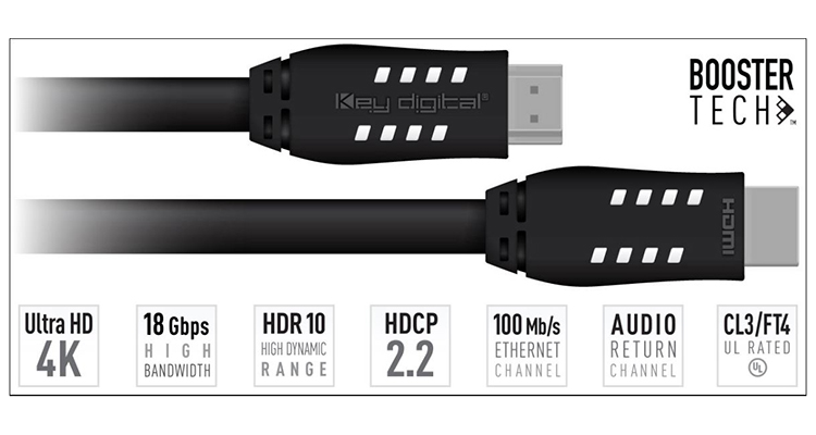 New Key Digital KD-ProG Cables Deliver 18 Gbps Signals Up to 75′