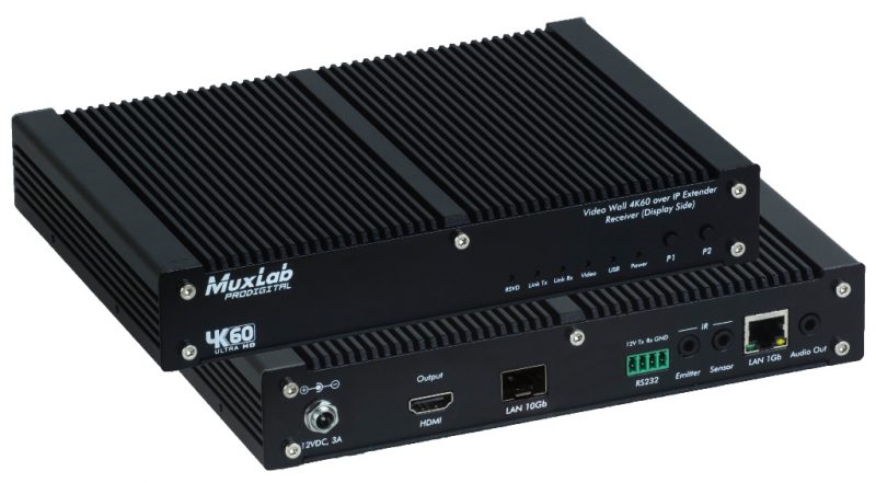 MuxLab’s New AV over IP Extender Delivers Uncompressed 4K/60 Anywhere