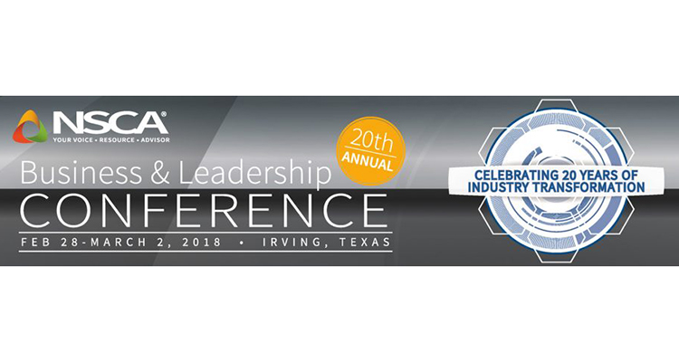 NSCA Announces 2018 Excellence in Business Awards