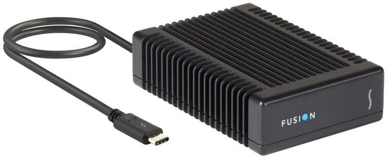 Sonnet’s 1TB Fusion Thunderbolt 3 PCIe Flash Drive Now Shipping