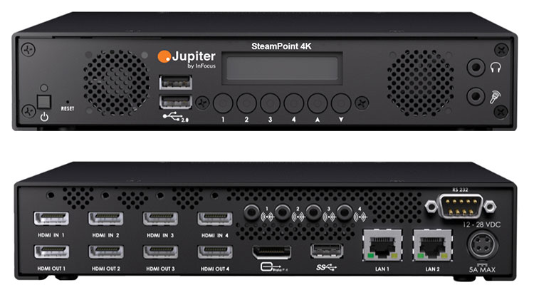 InFocus Releases Jupiter StreamPoint Line of Streaming Encoders