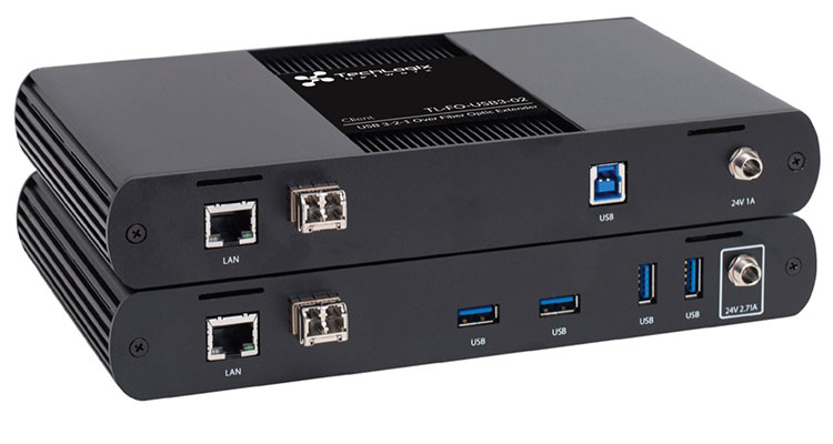 Techlogix Networx Intros Backwards Compatible USB Over Fiber Extender