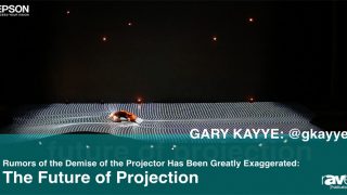 Rumors of the Demise of the Projector Has Been Greatly Exaggerated: The Future of Projection Rumors of the Demise of the Projector Has Been Greatly Exaggerated: The Future of Projection