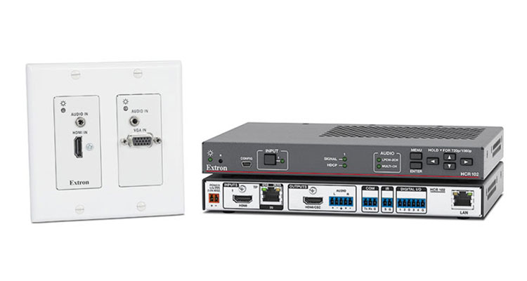 Extron Intros Entry-Level Collaboration System With Wallplate Transmitter