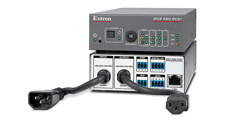 New IP Link Pro Control Processor from Extron Provides Device and AC Power Control