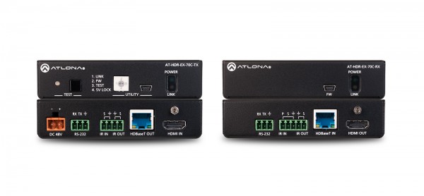 Atlona Introduces 4K HDR HDBaseT Extender Kit for HDMI, Power and Control