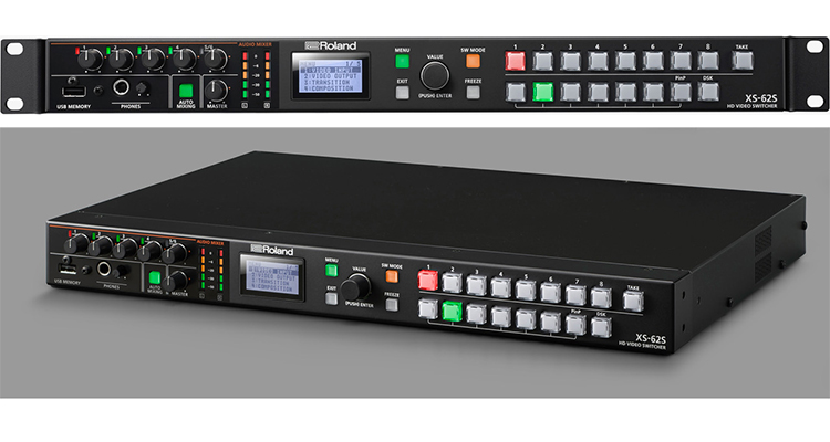 Roland Professional Ships the XS-62S Six-Channel Video Switcher and Audio  Mixer – rAVe [PUBS]