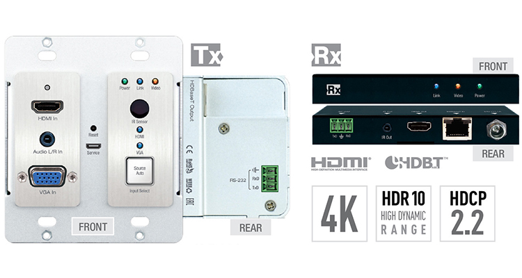 Key Digital Introduces VGA/HDMI Input Plate Extender Kit