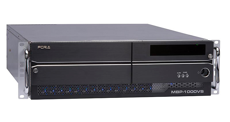 FOR-A to Introduce MBP-1000VS 12G-SDI/IP Multi-Channel Video Server