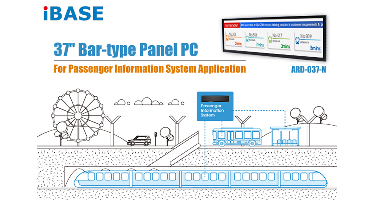 IBASE Launches ARD-037-N Bar-Type Display With Integrated media Player