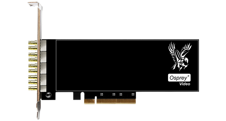 Osprey Video Announces Raptor 12G and HDMI 2.0 PCIe Capture Cards