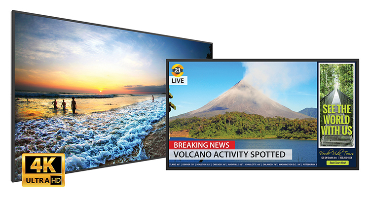 Leyard and Planar Expand Planar Simplicity Series LCD Display Line with 4K Models