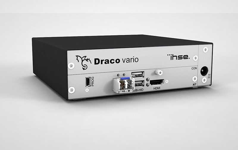 IHSE USA Launches Draco ultra HDMI Extenders for Long-Distance HDMI and KVM Over a Single Connection