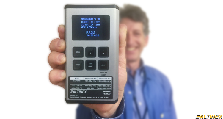 Altinex Debuts HDMI Signal Generator, Analyzer and Cable Tester