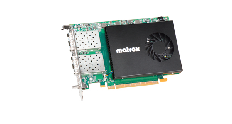 Matrox Unveils X.mio5 Q25 SMPTE ST 2110 Network Card with Multi-Channel 4K, Video Processing, and HDR