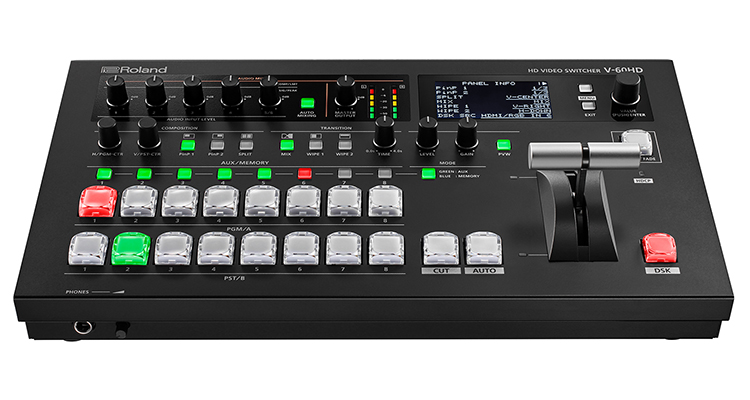 Roland Releases Updates Its V-60HD HD Video Switcher to V1.1