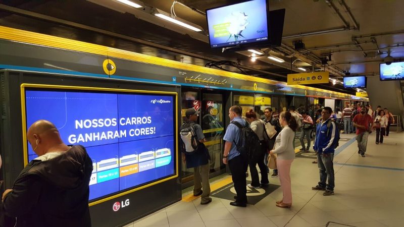 AdMobilize Audience Analytics Solution Installed on the Main Subway System in Brazil’s Largest City 