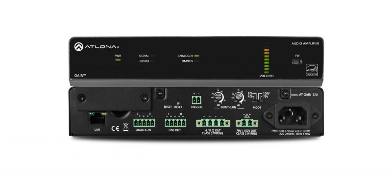 Atlona to Highlight Next-Generation, Energy-Efficient Power Amplifiers at InfoComm 2018