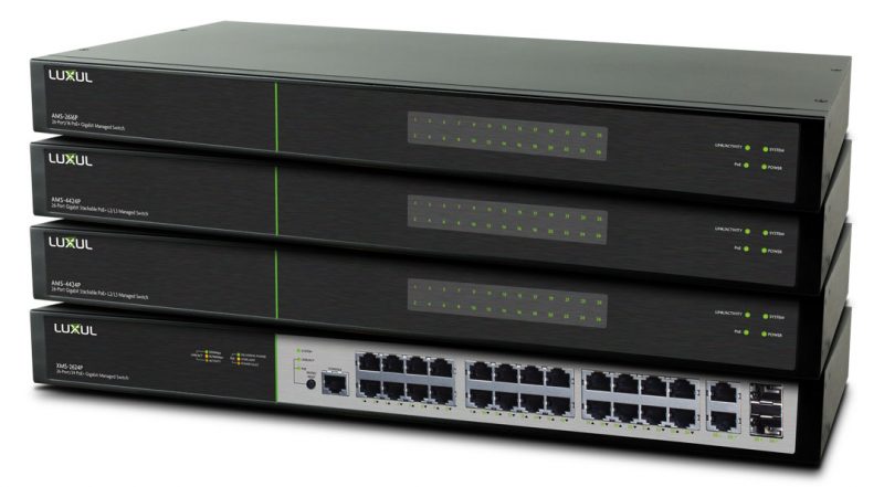Luxul Sets Sights on AV Over IP at InfoComm 2018 With L2/L3 Managed Switches