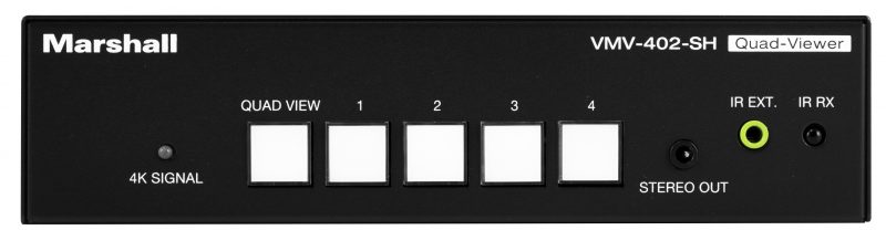 Marshall Electronics Releases New Quad-Viewer/Switcher