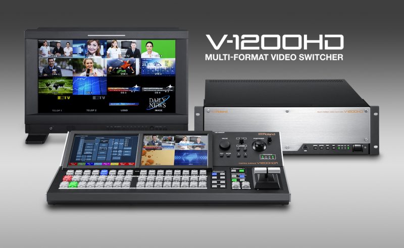 Roland Announces V-1200HD Online Training Webinars and Free XI Card Offer