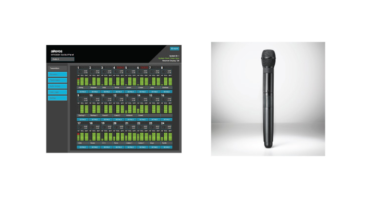 Alteros Expands GTX Series L.A.W.N. Ultra-Wideband (UWB) Wireless Microphone System with New Handheld Transmitters