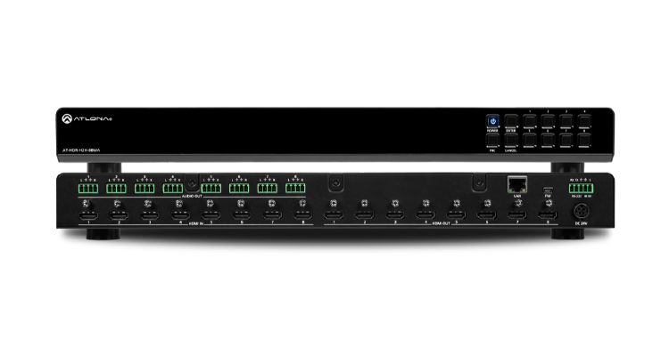 Atlona Debuts 8×8 HDMI Matrix Switcher for 4K and HDR Content