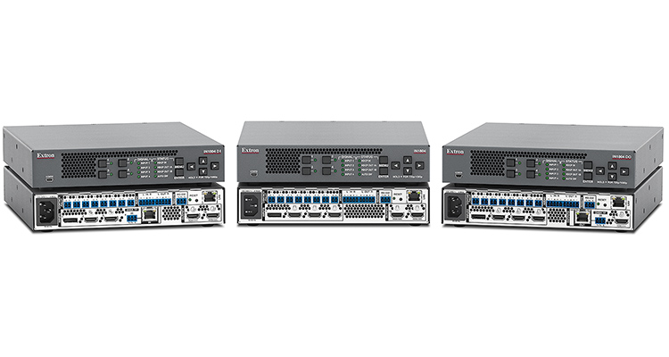 Extron Introduces IN1804 Series of 4K/60 Seamless Scaling Switchers