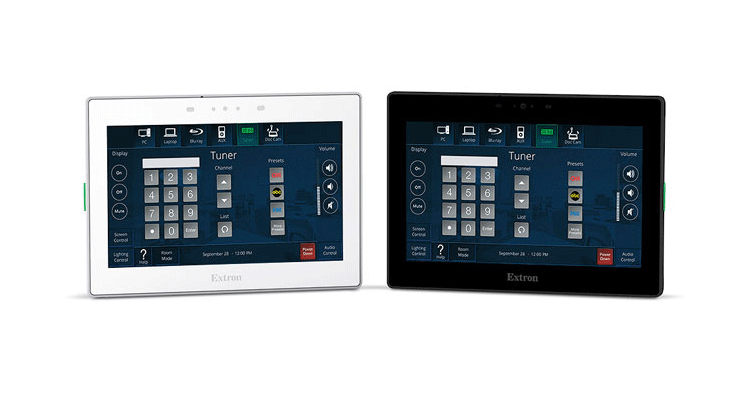 New Extron 7″ Wall Mount Touchpanel Ships