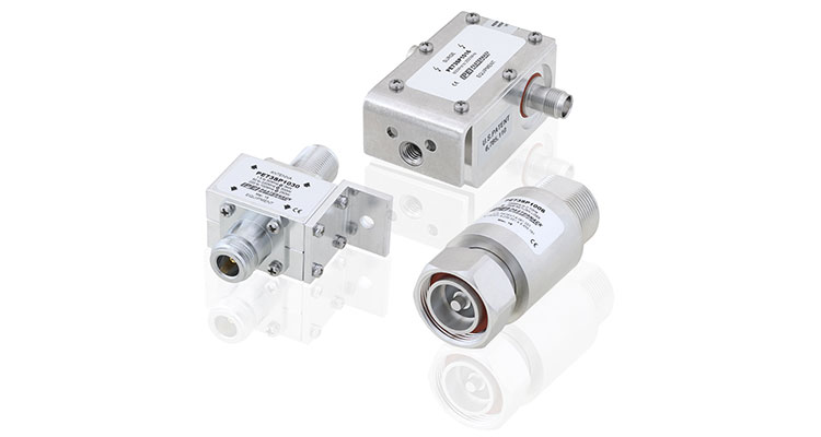 Pasternack Intros a New Line of Coaxial RF Lightning and Surge Protectors