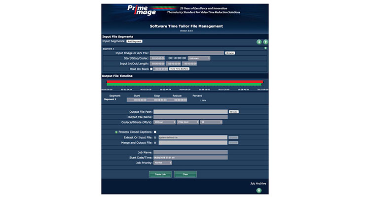 Prime Image Debuts Time Tailor Software
