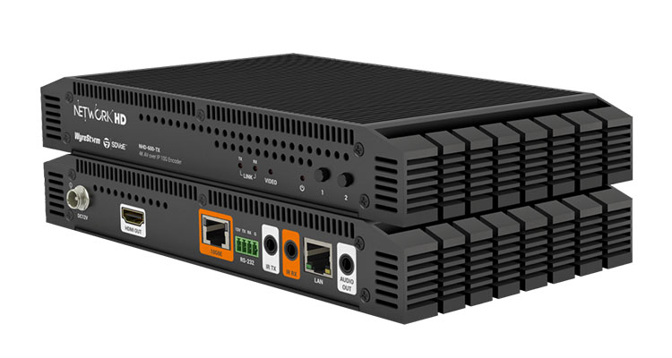 WyreStorm Launches New AV-Over-IP SDVoE-Powered NetworkHD 600 Series