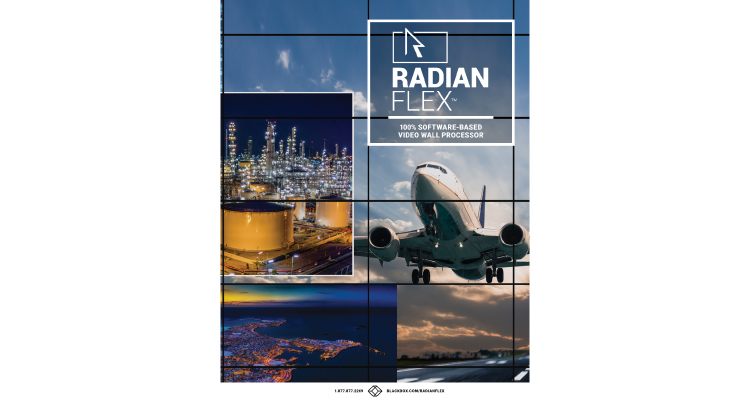 Black Box Launches New Radian Flex Video Wall Platform