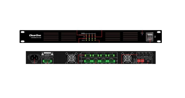 ClearOne Launches CONVERGE PA 460 Amplifier for Conferencing and Sound Reinforcement Applications