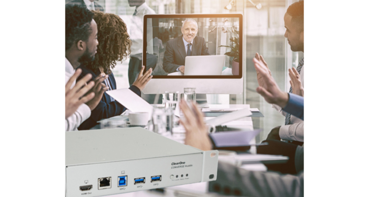 ClearOne Debuts CONVERGE Huddle for Huddle Room Conferencing at InfoComm 2018